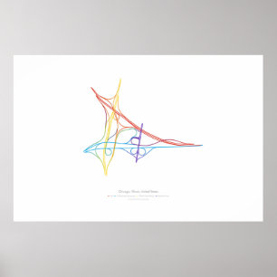 Austausch-Choreografie: Chicago, IL, US Poster