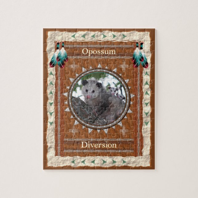 Austauschenergie des Opossums Puzzle (Vertikal)