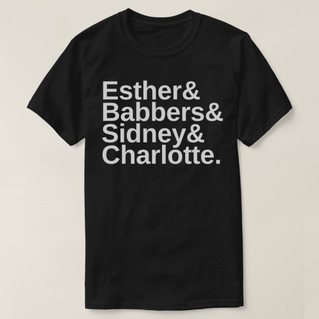 Austen Sanditon Characters T-Shirt (Design vorne)