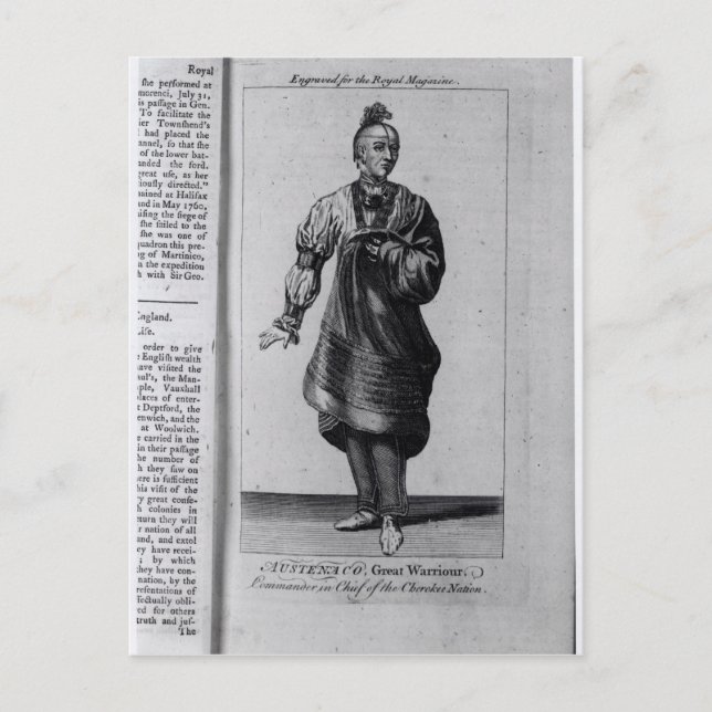 Austenaco, Großkrieger Postkarte (Vorderseite)