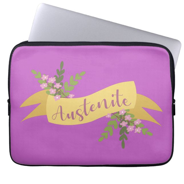 Austenit I Laptopschutzhülle (Vorderseite)