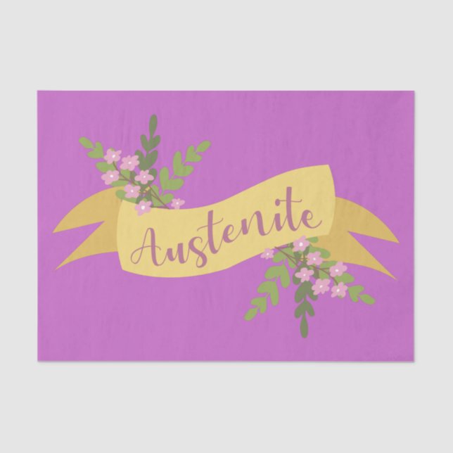 Austenit I Seidenpapier (Vorderseite)