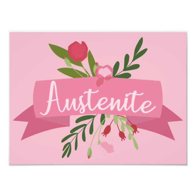 Austenit II Fotodruck (Vorne)