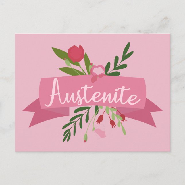 Austenit II Postkarte (Vorderseite)