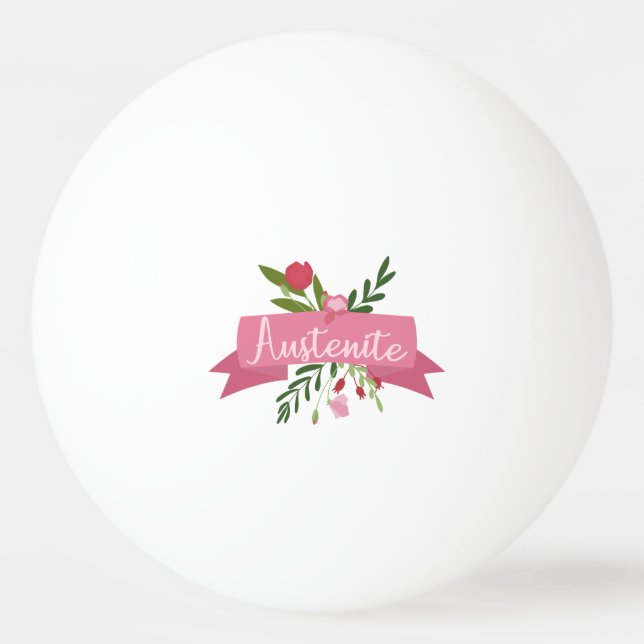 Austenit II Tischtennisball (Vorderseite)