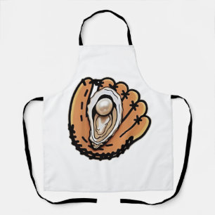 Auster Baseball Meeresfrüchte Baseball Sportliebha Schürze