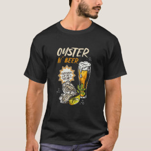 Auster und Bier täglich im Jahr Auster T-Shirt