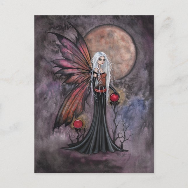 Austere Fairy Fantasy Postcard Postkarte (Vorderseite)