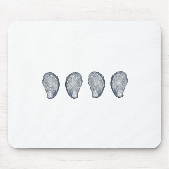 Austern-Logo Mousepad (Vorne)