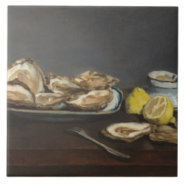 Austern (von Edouard Manet) Fliese