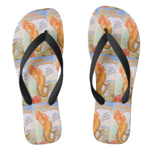 Austernmeerjungfrauen Flip Flops