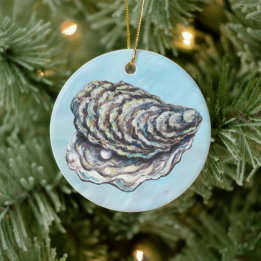 Austernverzierung Keramik Ornament