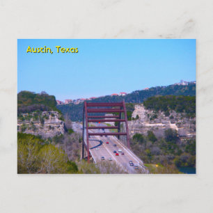 Austin 360 Bridge Postkarte