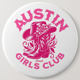 austin bachelorette pink gürtelige Cowboystiefel Button