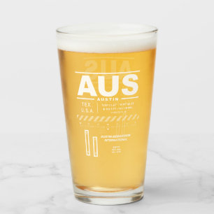 Austin-Bergstrom Internationaler Flughafen AUS Glas