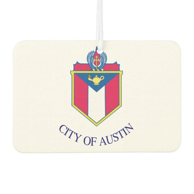 Austin City Autolufterfrischer (Vorderseite)