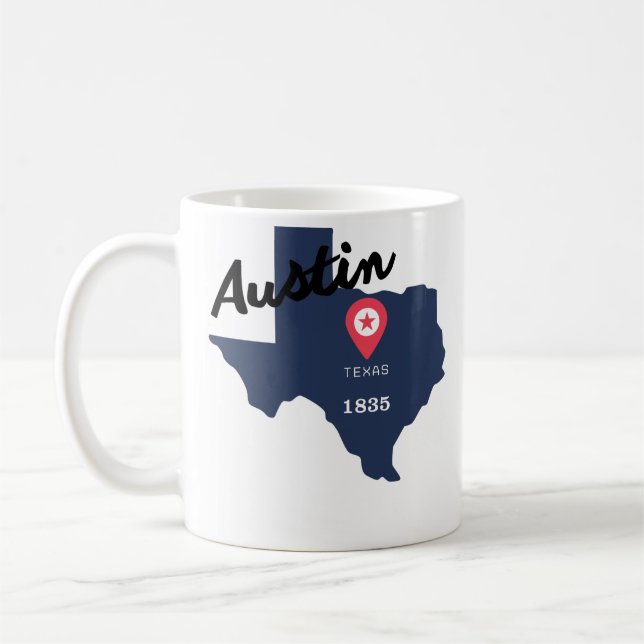 Austin coffee Mug Kaffeetasse (Links)
