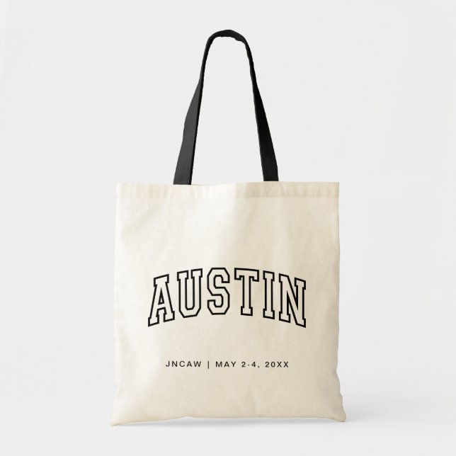 Austin Conference Tasche VIP Willkommensbeutel (Vorne)