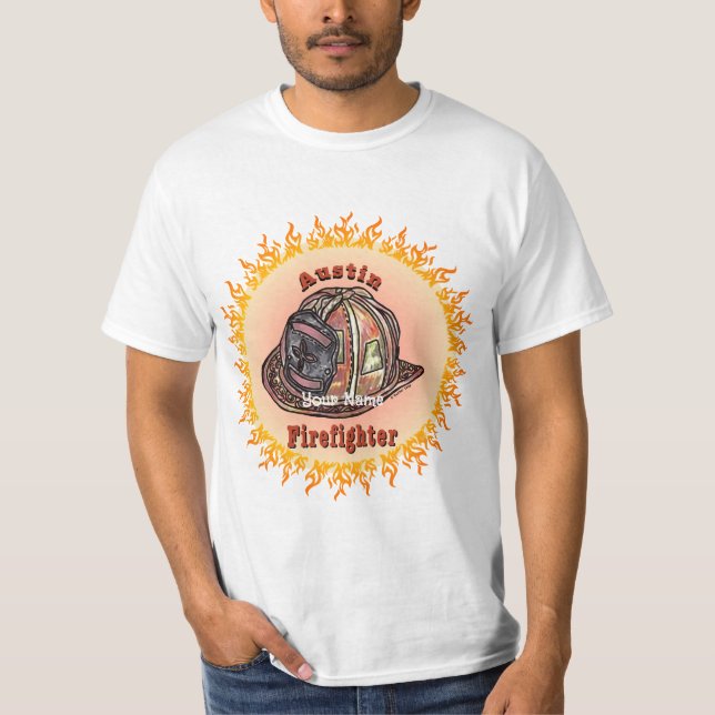 Austin Firefighter T-Shirt (Vorderseite)