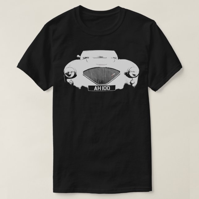 Austin Healey 100 1950er klassische Britische Spor T-Shirt (Design vorne)