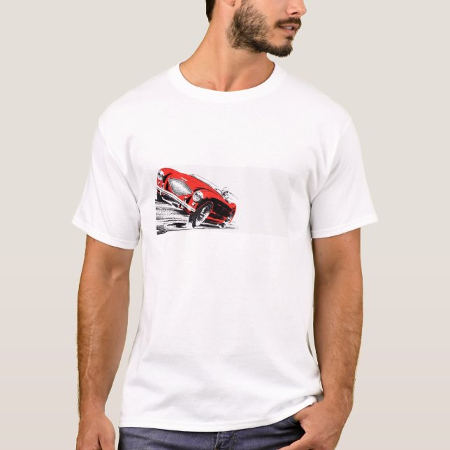 Austin Healey 100 T-Shirt (Vorderseite)