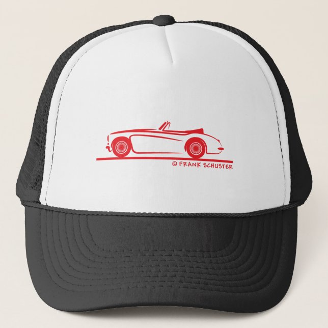 Austin Healey 3000 MK II Truckerkappe (Vorderseite)