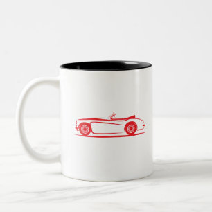 Austin Healey 3000 MK II Zweifarbige Tasse