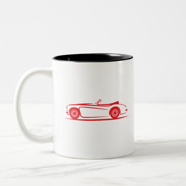 Austin Healey 3000 MK II Zweifarbige Tasse (Links)