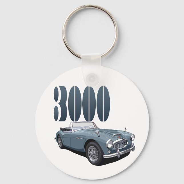 Austin Healey 3000 Schlüsselanhänger (Vorderseite)