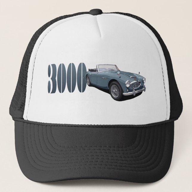 Austin Healey 3000 Truckerkappe (Vorderseite)