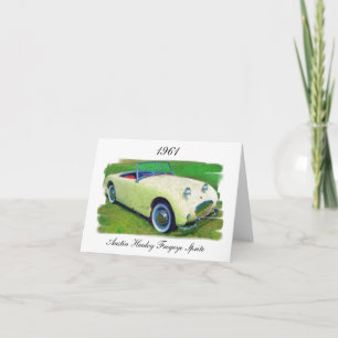 Austin Healey Frogeye Sprite, 1961 Karte