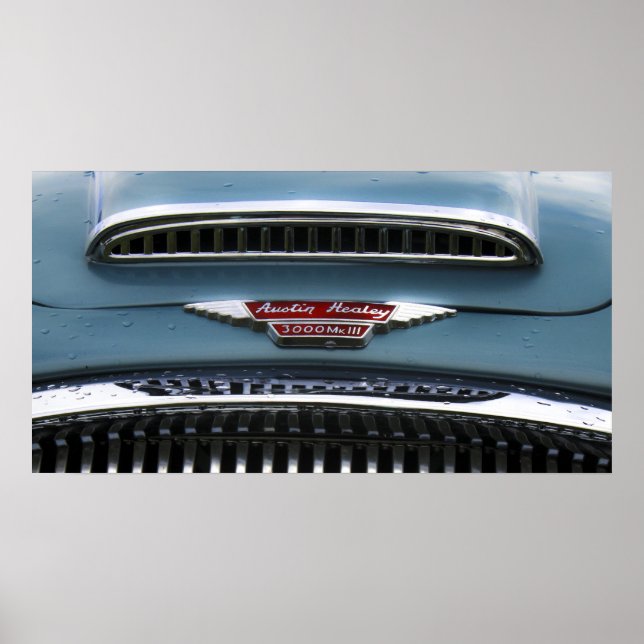Austin-Healey Poster (Vorne)