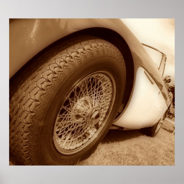 Austin Healey Poster (Vorne)