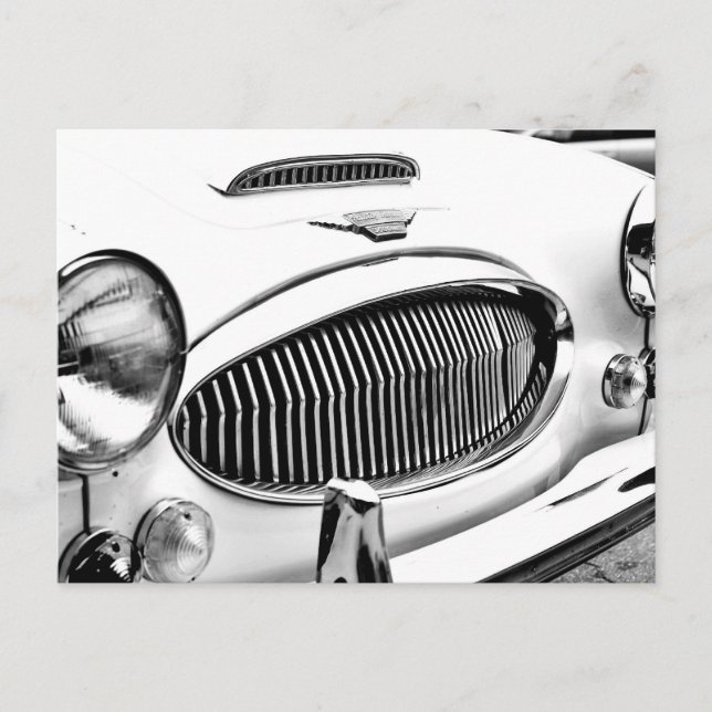 Austin Healey Postkarte (Vorderseite)