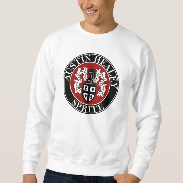 Austin Healey Sprite Auto Klassischer Wandervogel Sweatshirt (Vorderseite)