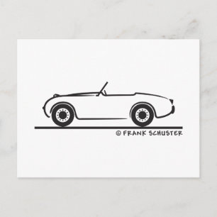 Austin Healey Sprite Postkarte