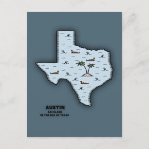 Austin Isle Postkarte