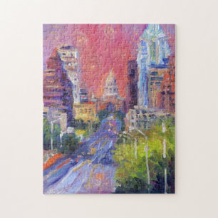 Austin-Kongress-Alleen-Texas-Puzzlespiel Puzzle