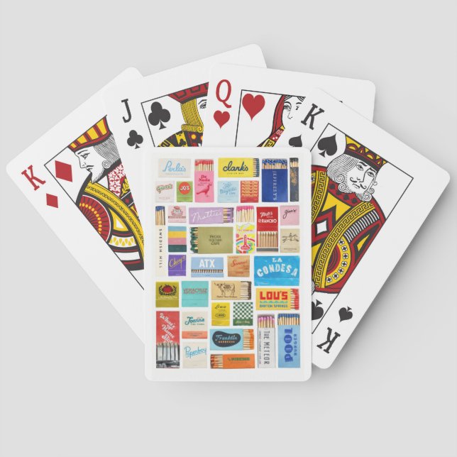 Austin Matchbook Deck of Cards Spielkarten (Rückseite)