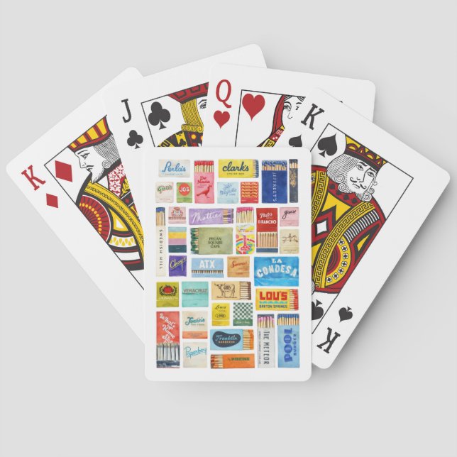 Austin Matchbook Spielkarten (Rückseite)
