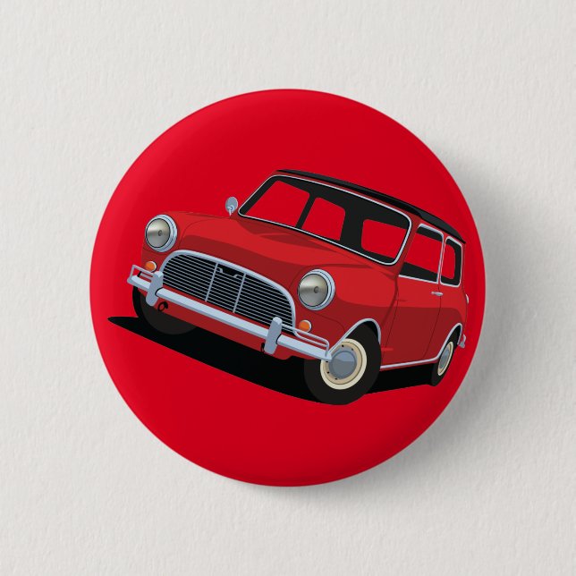 Austin Mini Button (Vorderseite)