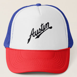 Austin Oldtimer-Auto-Emblem Truckerkappe