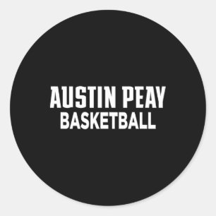 Austin Peay State University Sketll Governors Bekl Runder Aufkleber