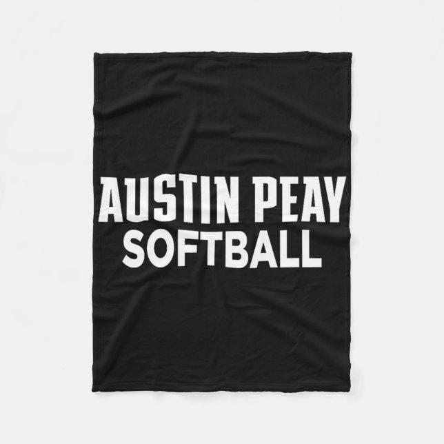 Austin Peay State University Softll Governors Appa Fleecedecke (Vorderseite)