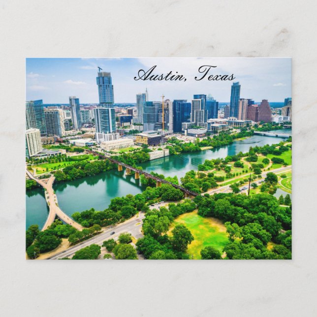 AUSTIN POSTCARD POSTKARTE (Vorderseite)