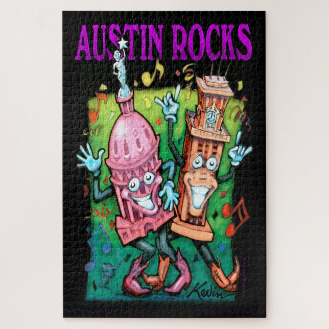 Austin Rocks Puzzle (Vertikal)