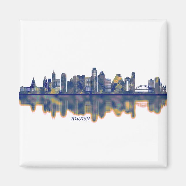 Austin Skyline Magnet (Vorne)