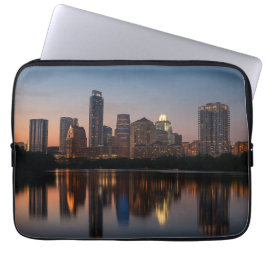 Austin Skyline - Modern Texas City Design Laptopschutzhülle
