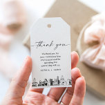 Austin Skyline Wedding Vielen Dank für Ihr Interes Geschenkanhänger<br><div class="desc">Die Skyline Collection ist ein atemberaubendes Sortiment an sorgfältig gezeichneten Stadtskylines,  die das Wesen der ikonischen Stadtlandschaften erfassen. Diese Kollektion,  die sich perfekt für Großveranstaltungen oder Hochzeiten in Urlaubsort gleichermaßen eignet,  verkörpert den zeitlosen Charme der Stadt und bringt eine elegante Touch zu Ihrem ganz besonderen Tag.</div>