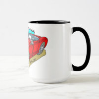 Austin Sprite „Frogeye“ Cartoon